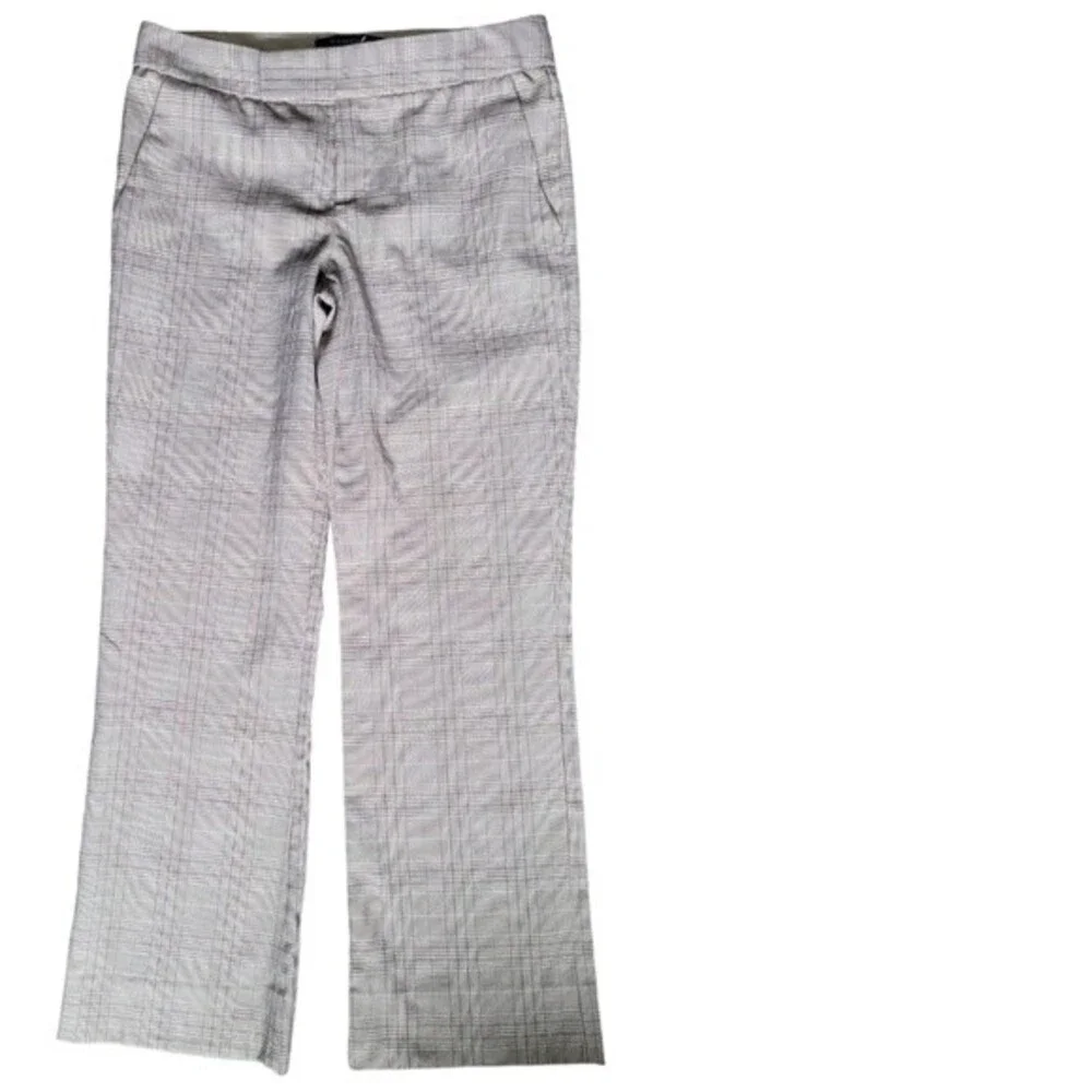 Rampage Tan Plaid Casual Pants - 1